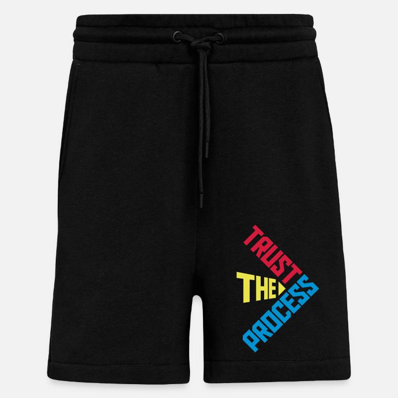 trust the process Zitat - Shorts - made by SPREAD - SOLID BLACK