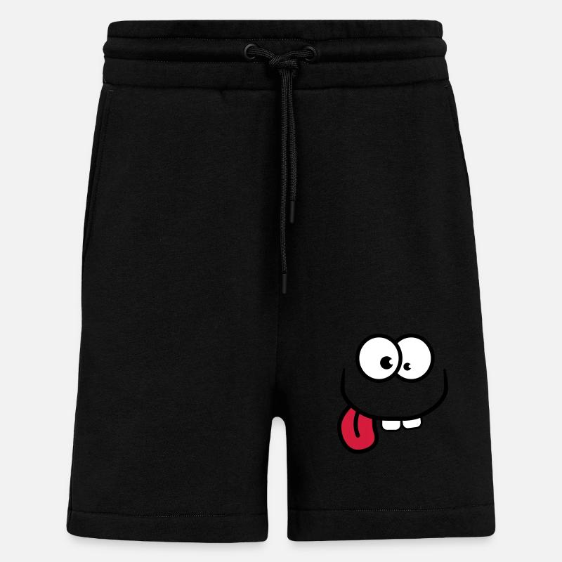 daft - Short bio décontracté fabriqué en UE - SOLID BLACK