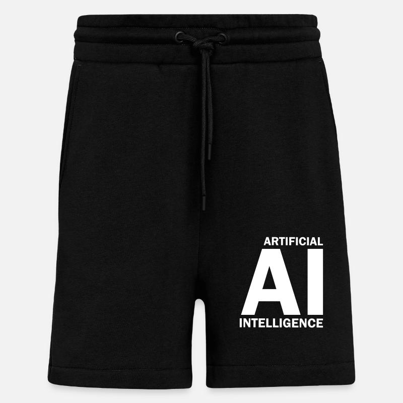 Artificial Intelligence - Shorts - made by SPREAD - SOLID BLACK