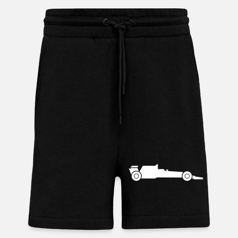 Voiture de course - Short bio décontracté fabriqué en UE - SOLID BLACK