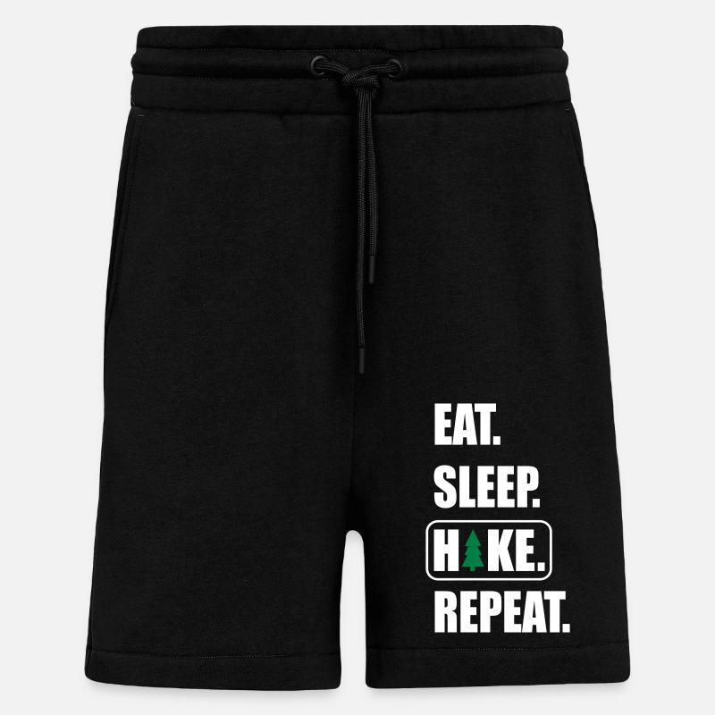 wander - Shorts - made by SPREAD - SOLID BLACK