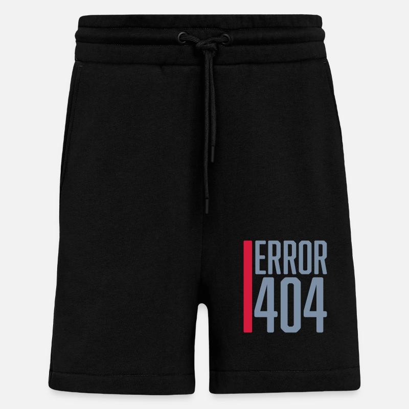 Erreur de code d’erreur 404 - Short bio décontracté fabriqué en UE - SOLID BLACK