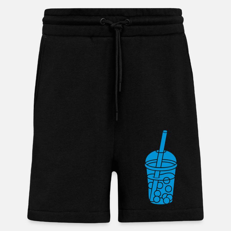 Mug Design Bubble Tea - Shorts - made by SPREAD - SOLID BLACK
