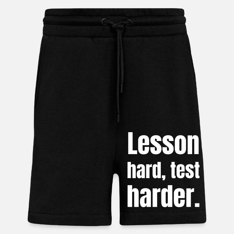 Enseignants à l’école - Short bio décontracté fabriqué en UE - SOLID BLACK