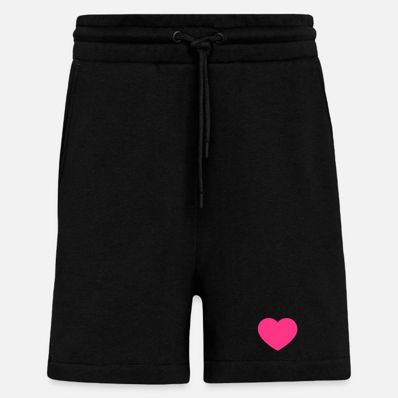 Love is Everything - Shorts - made by SPREAD - SOLID BLACK