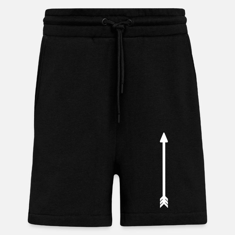 Pfeil lang hell - Shorts - made by SPREAD - SOLID BLACK