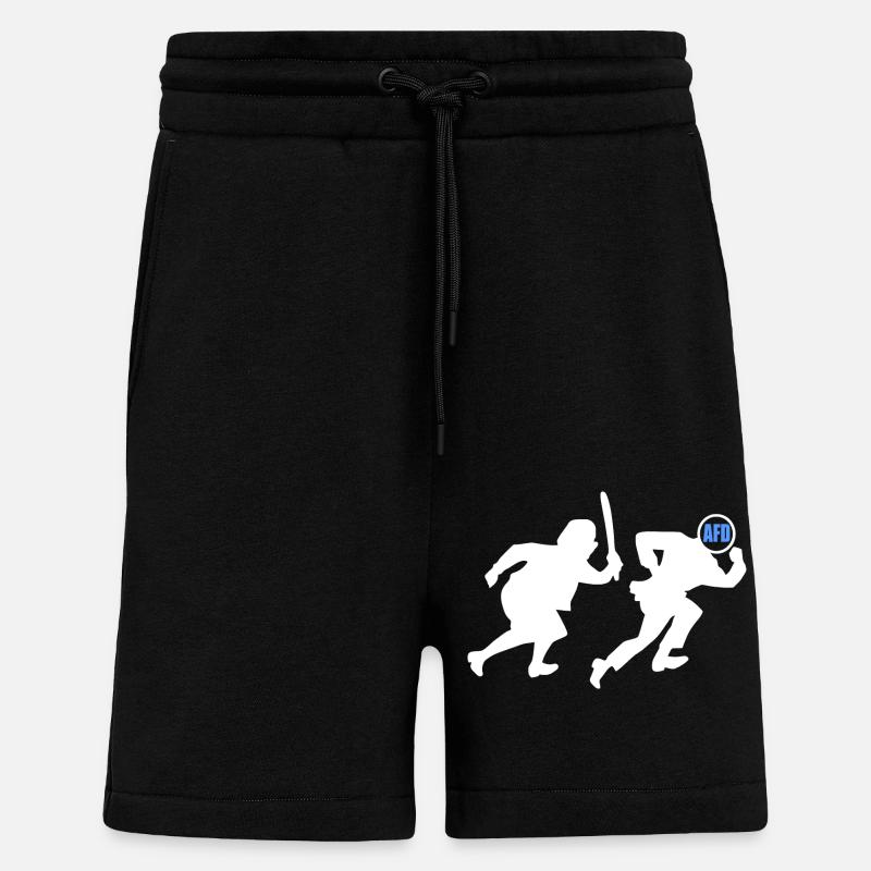 Omas gegen afd - Shorts - made by SPREAD - SOLID BLACK