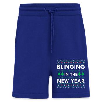 Blinging In The New Year - Shorts - made by SPREAD - Iconic Blue - Front