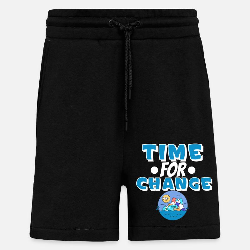 Climate change Climate protection - Shorts - made by SPREAD - SOLID BLACK