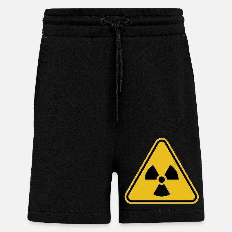 Radioactive - Shorts - made by SPREAD - SOLID BLACK
