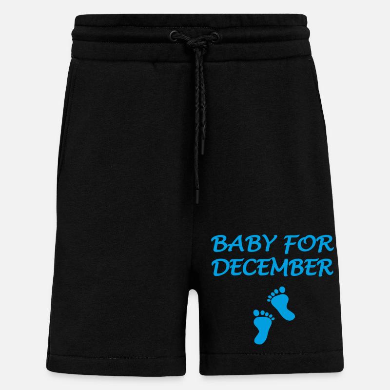 Baby for DECEMBER - Short bio décontracté fabriqué en UE - SOLID BLACK