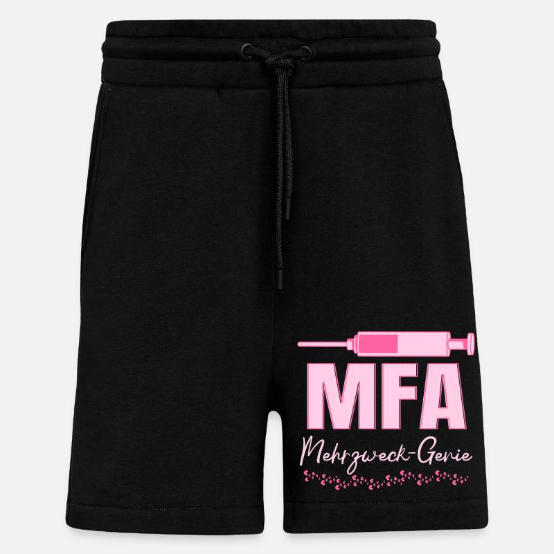 MFA Multi-Purpose Genius Medical Assistant - Shorts - made by SPREAD - SOLID BLACK