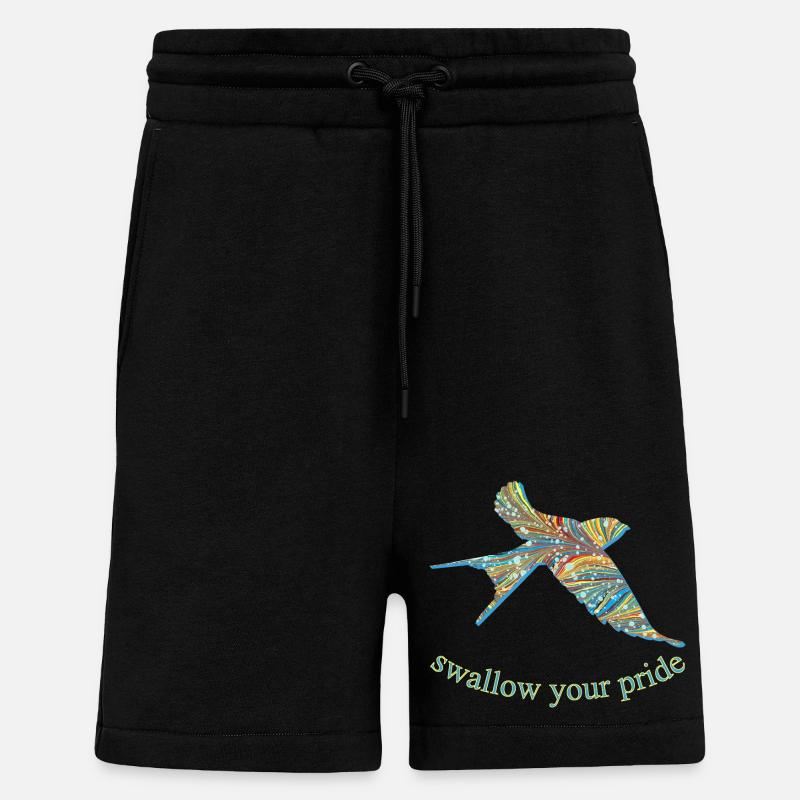 Schwalbe E 201 - Short bio décontracté fabriqué en UE - SOLID BLACK