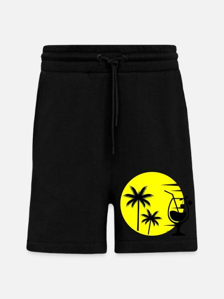 cocktail sunset - Shorts - made by SPREAD - SOLID BLACK
