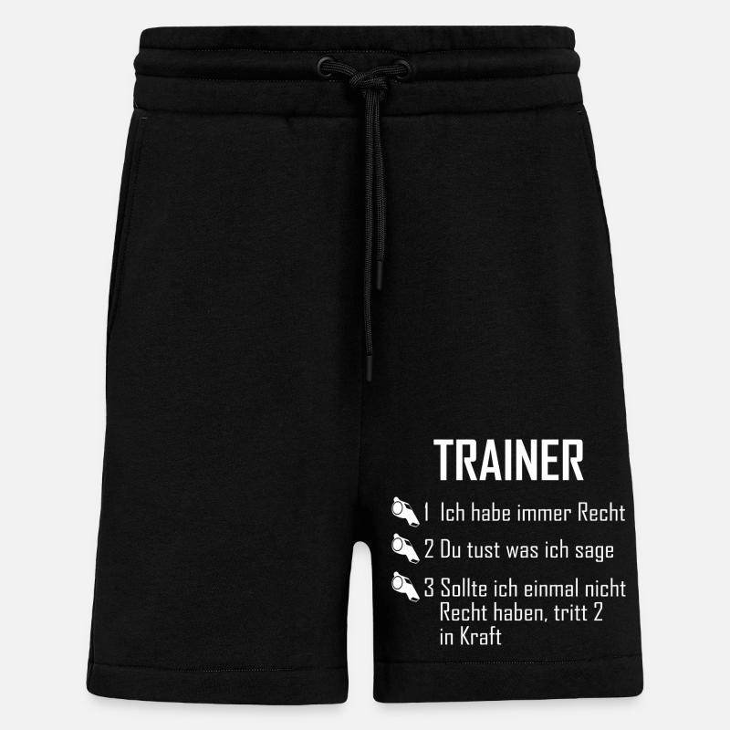 Trainer - Shorts - made by SPREAD - SOLID BLACK