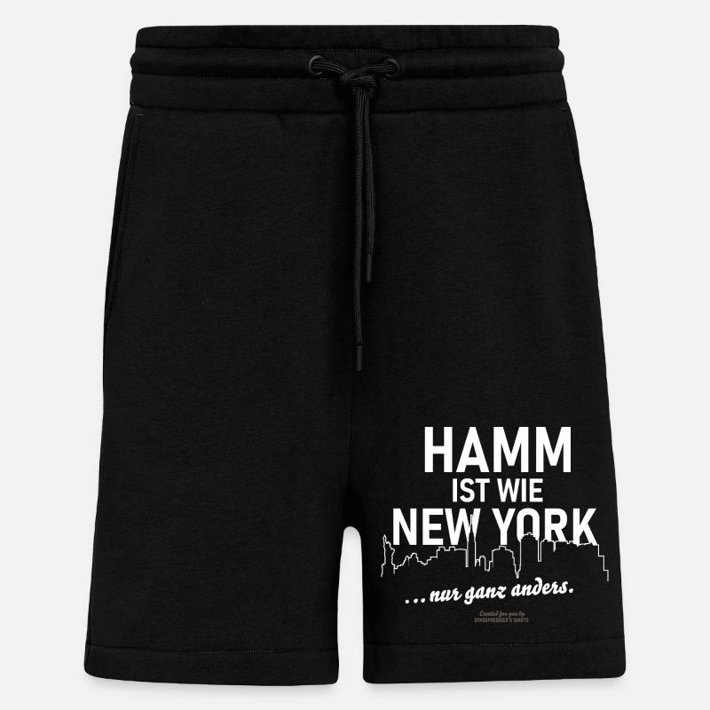 Hamm - Shorts - made by SPREAD - SOLID BLACK