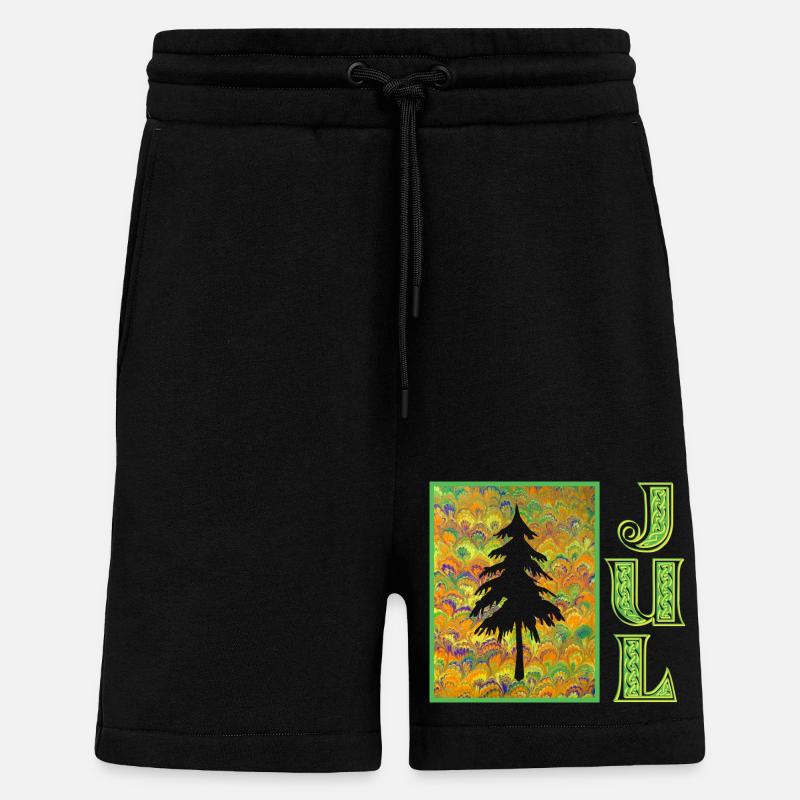 juil e 258 - Short bio décontracté fabriqué en UE - SOLID BLACK