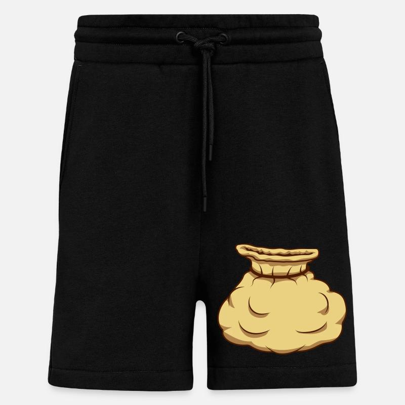 Gefüllter Comic Sack - Shorts - made by SPREAD - SOLID BLACK