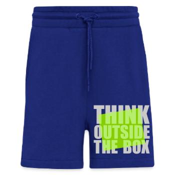 Grün Think outside - Shorts - made by SPREAD - Iconic Blue - Vorne