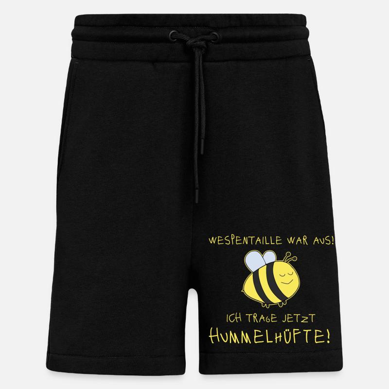 Hummel Dick Lustig - Shorts - made by SPREAD - SOLID BLACK