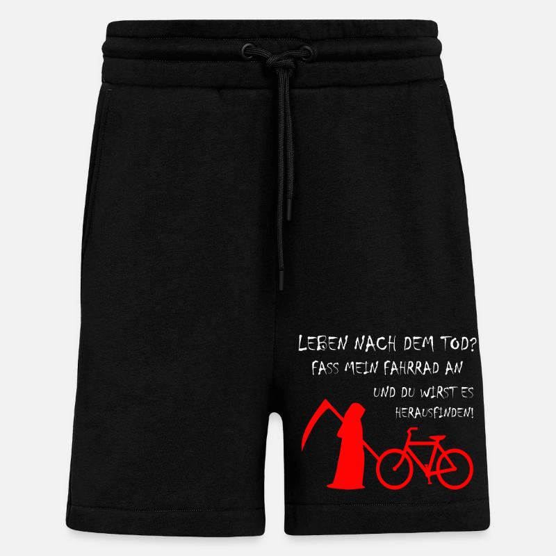Vélo VTT Hobby Cyclisme - Short bio décontracté fabriqué en UE - SOLID BLACK