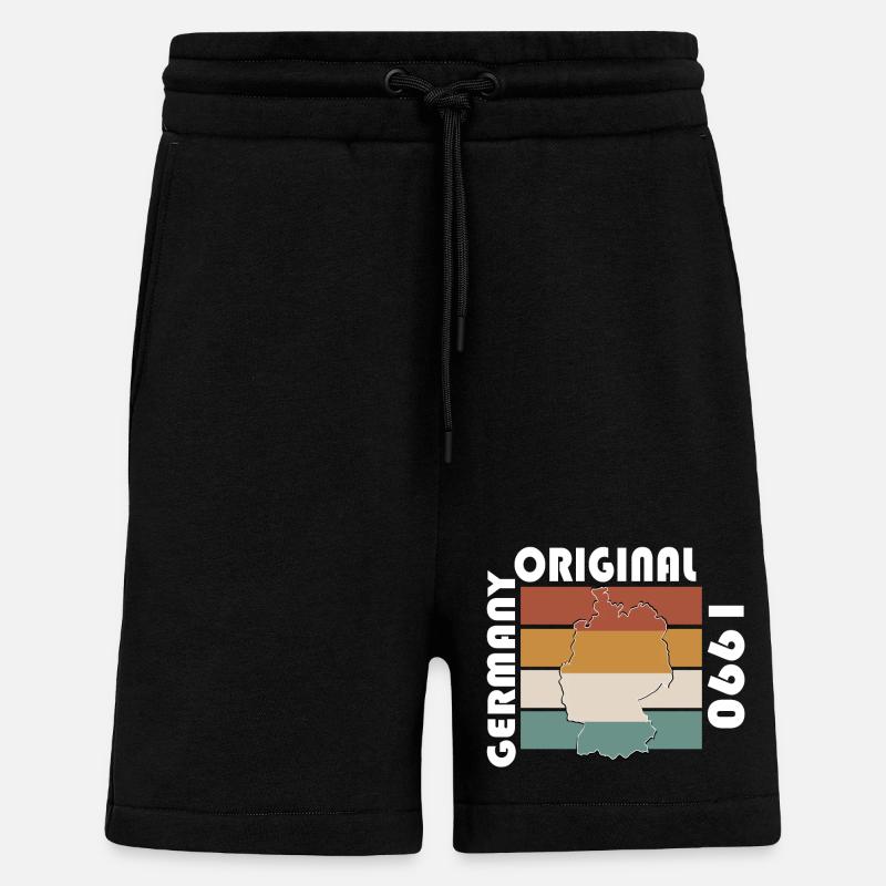 Germany Original - Shorts - made by SPREAD - SOLID BLACK