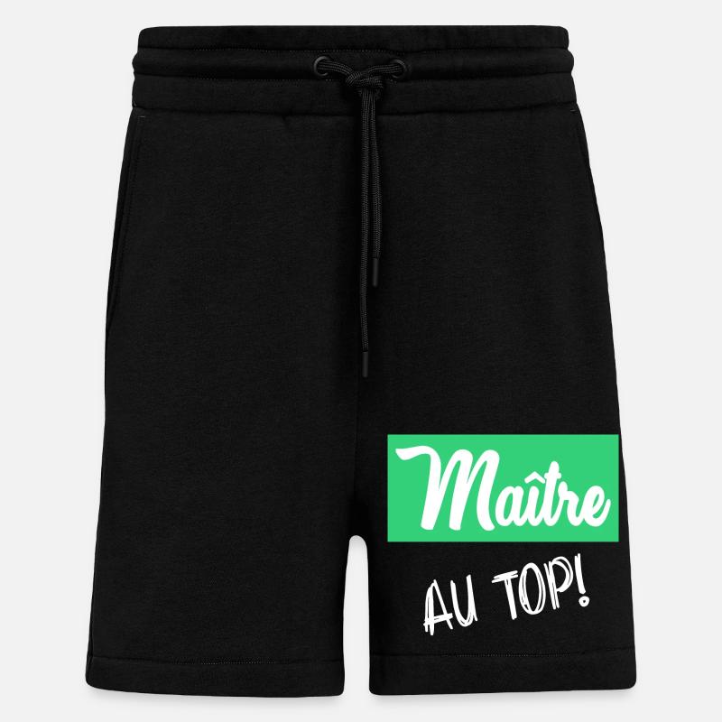 MASTER - Shorts - made by SPREAD - SOLID BLACK