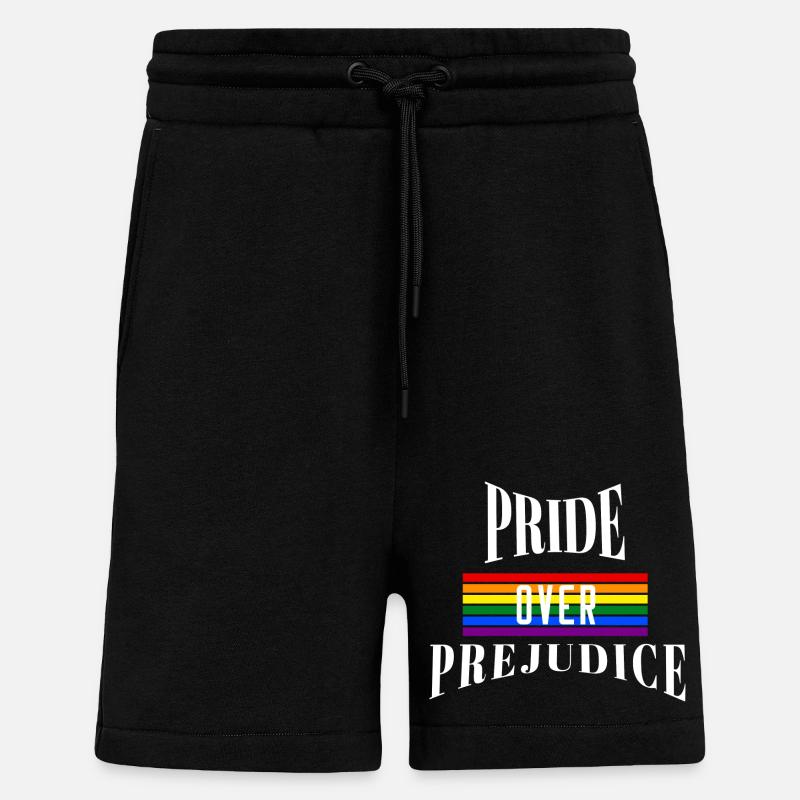 Pride in prejudice - Shorts - made by SPREAD - SOLID BLACK
