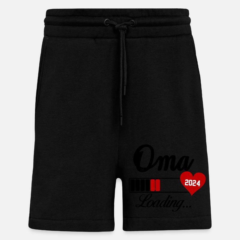 oma loading 2024 - Shorts - made by SPREAD - SOLID BLACK