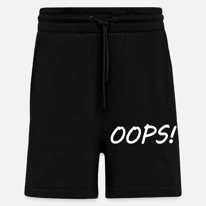 Oops - Shorts - made by SPREAD - SOLID BLACK