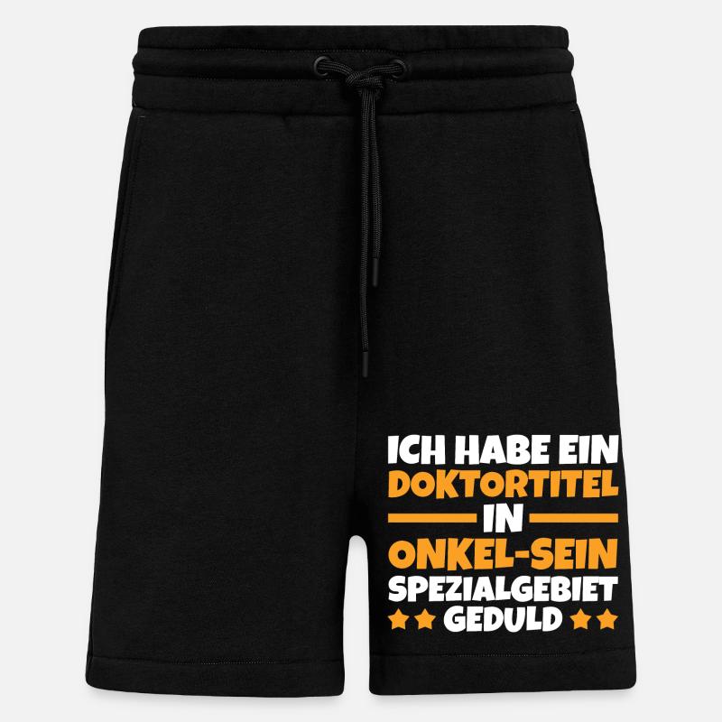 Onkel - Shorts - made by SPREAD - SOLID BLACK