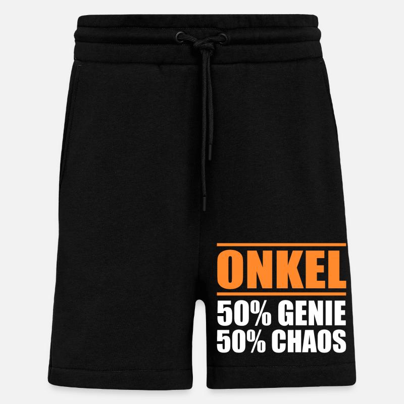 Onkel - Shorts - made by SPREAD - SOLID BLACK