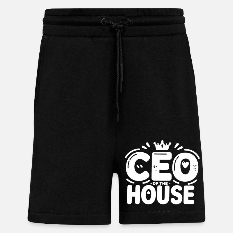 CEO des Hauses - Shorts - made by SPREAD - SOLID BLACK