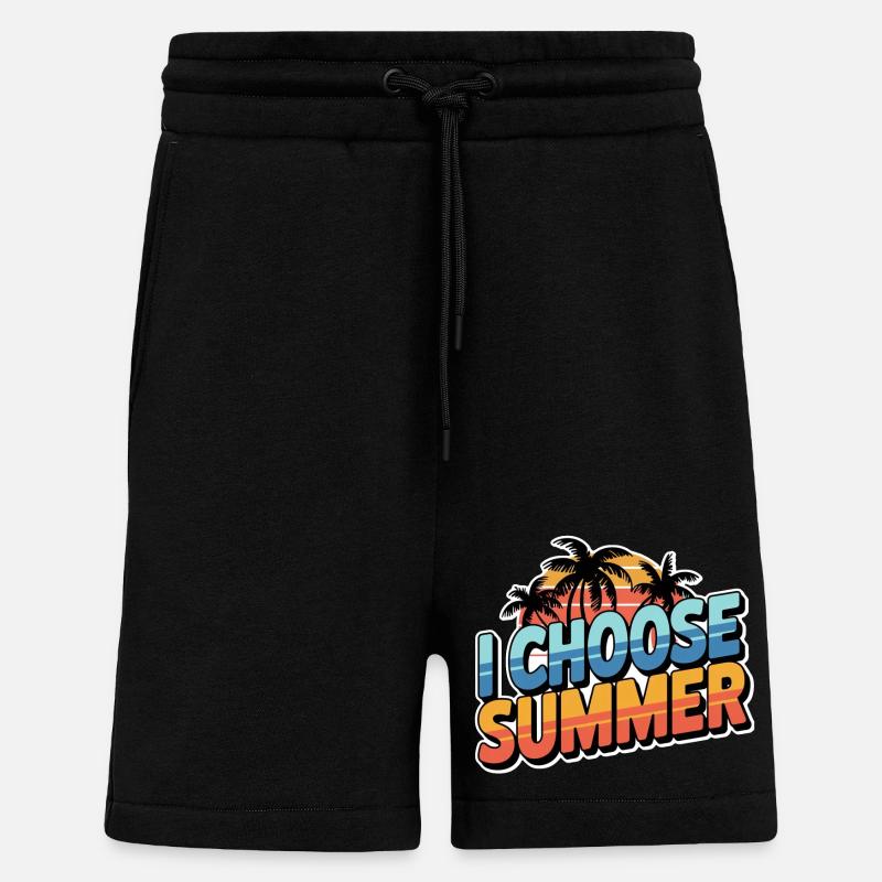 Wählen Sie den Sommer - Shorts - made by SPREAD - SOLID BLACK