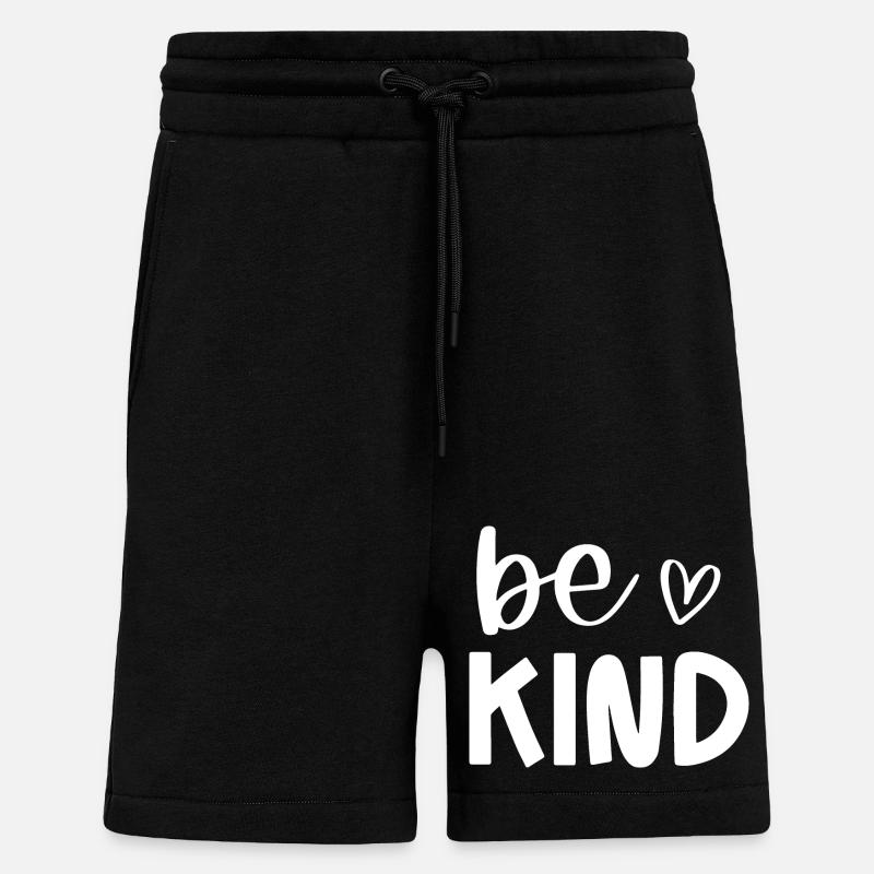 Sei freundlich - Shorts - made by SPREAD - SOLID BLACK