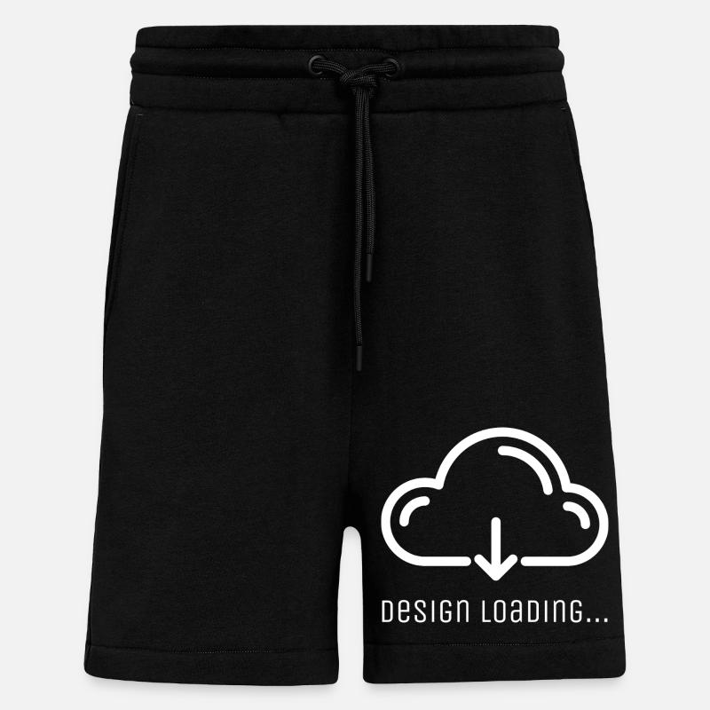 Design Loading - Shorts - made by SPREAD - SOLID BLACK