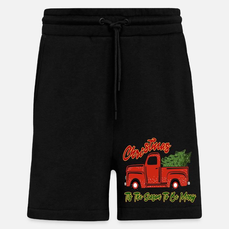 3 - Short bio décontracté fabriqué en UE - SOLID BLACK