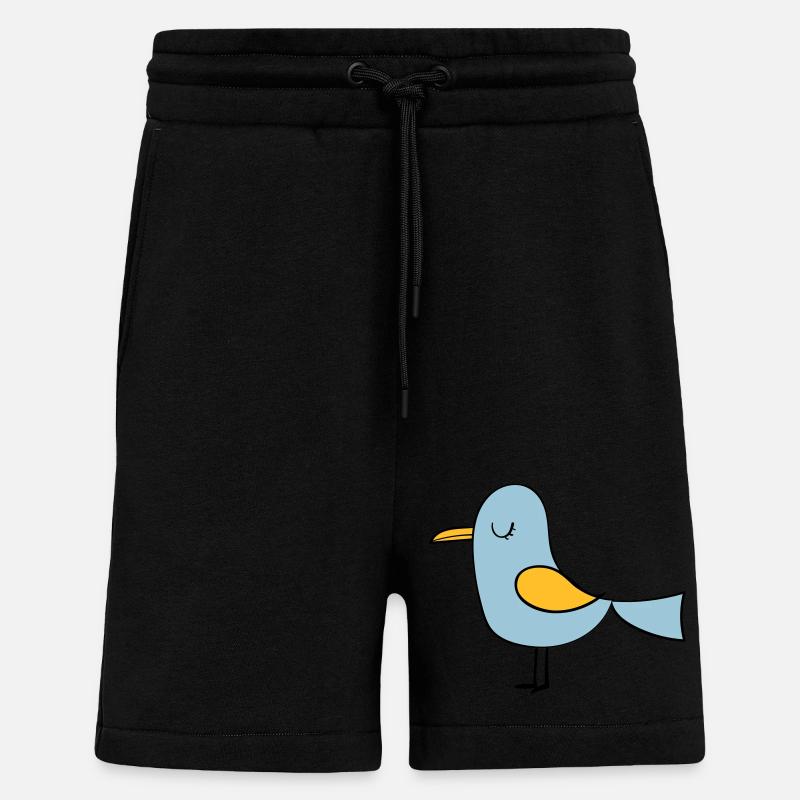 Vogel - Shorts - made by SPREAD - SOLID BLACK