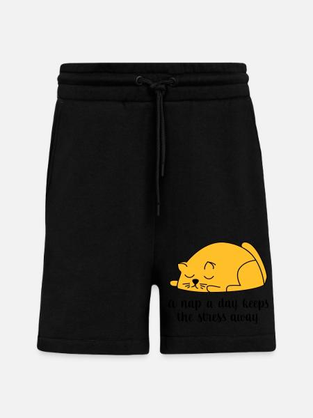 sleep - Shorts - made by SPREAD - SOLID BLACK