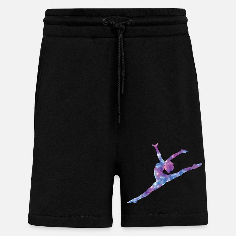Turnen - Shorts - made by SPREAD - SOLID BLACK
