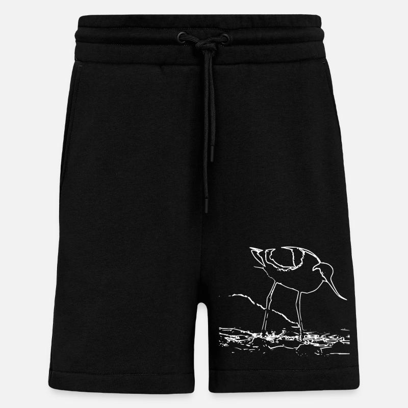 Säbelschnäbler - Shorts - made by SPREAD - SOLID BLACK