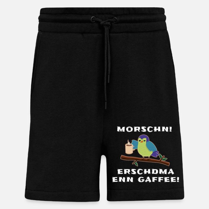Sachsen Gaffee - Shorts - made by SPREAD - SOLID BLACK