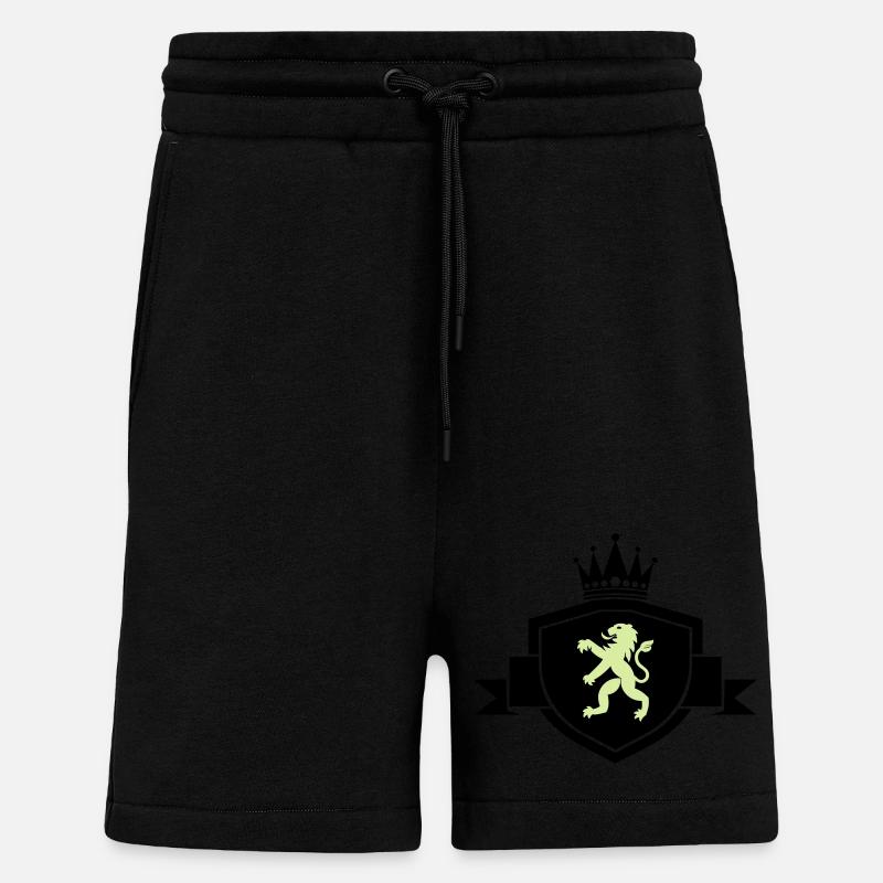 wappen wappentier - Shorts - made by SPREAD - SOLID BLACK