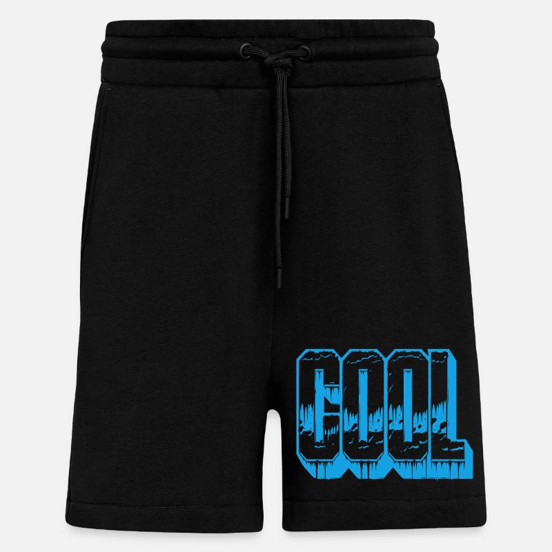 Das WORT "COOL" - Shorts - made by SPREAD - SOLID BLACK