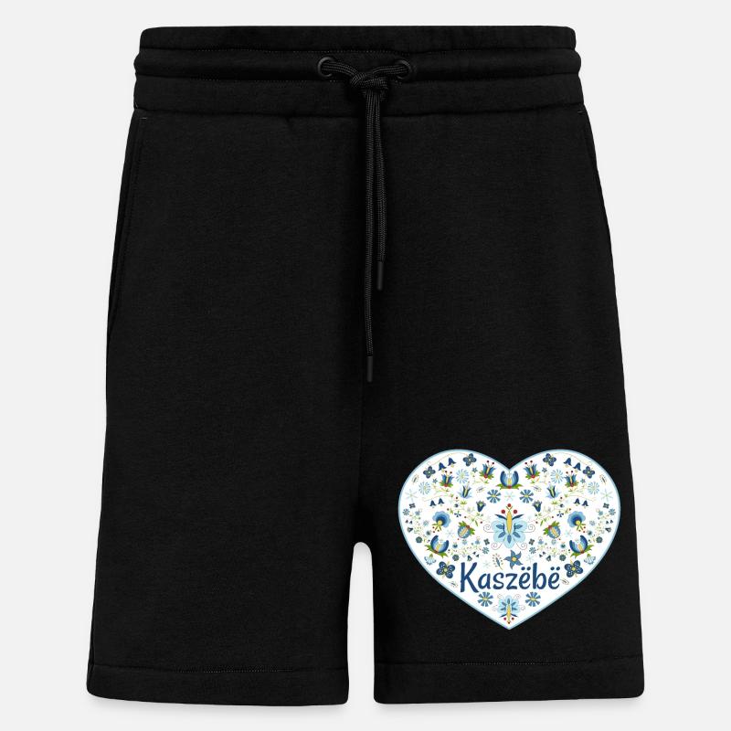 Das Herz von Kaszebe - Shorts - made by SPREAD - SOLID BLACK