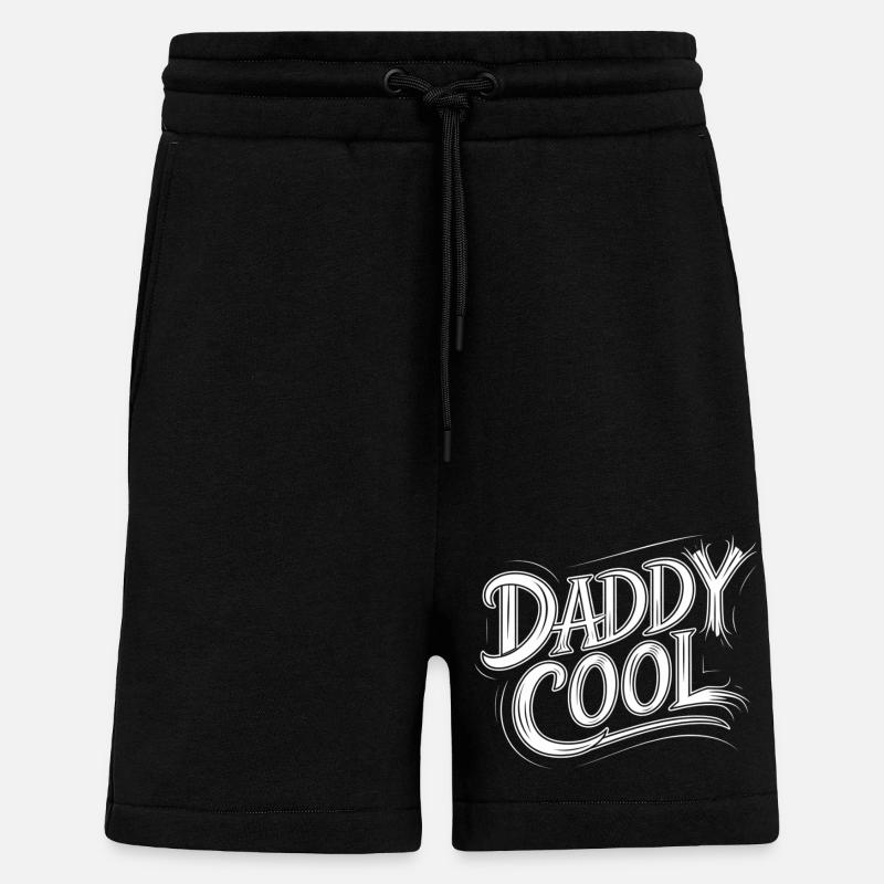 Daddy Cool - Shorts - made by SPREAD - SOLID BLACK