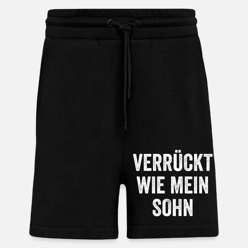 Bester Papa Ever - Shorts - made by SPREAD - SOLID BLACK