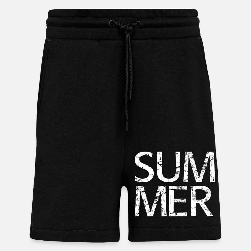 Buzzer - Short bio décontracté fabriqué en UE - SOLID BLACK