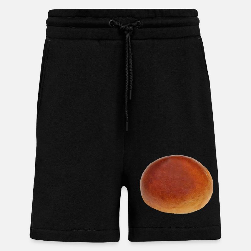 Enceinte! - Short bio décontracté fabriqué en UE - SOLID BLACK