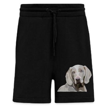 Weimaraner - Shorts - made by SPREAD - SOLID BLACK - Vorne